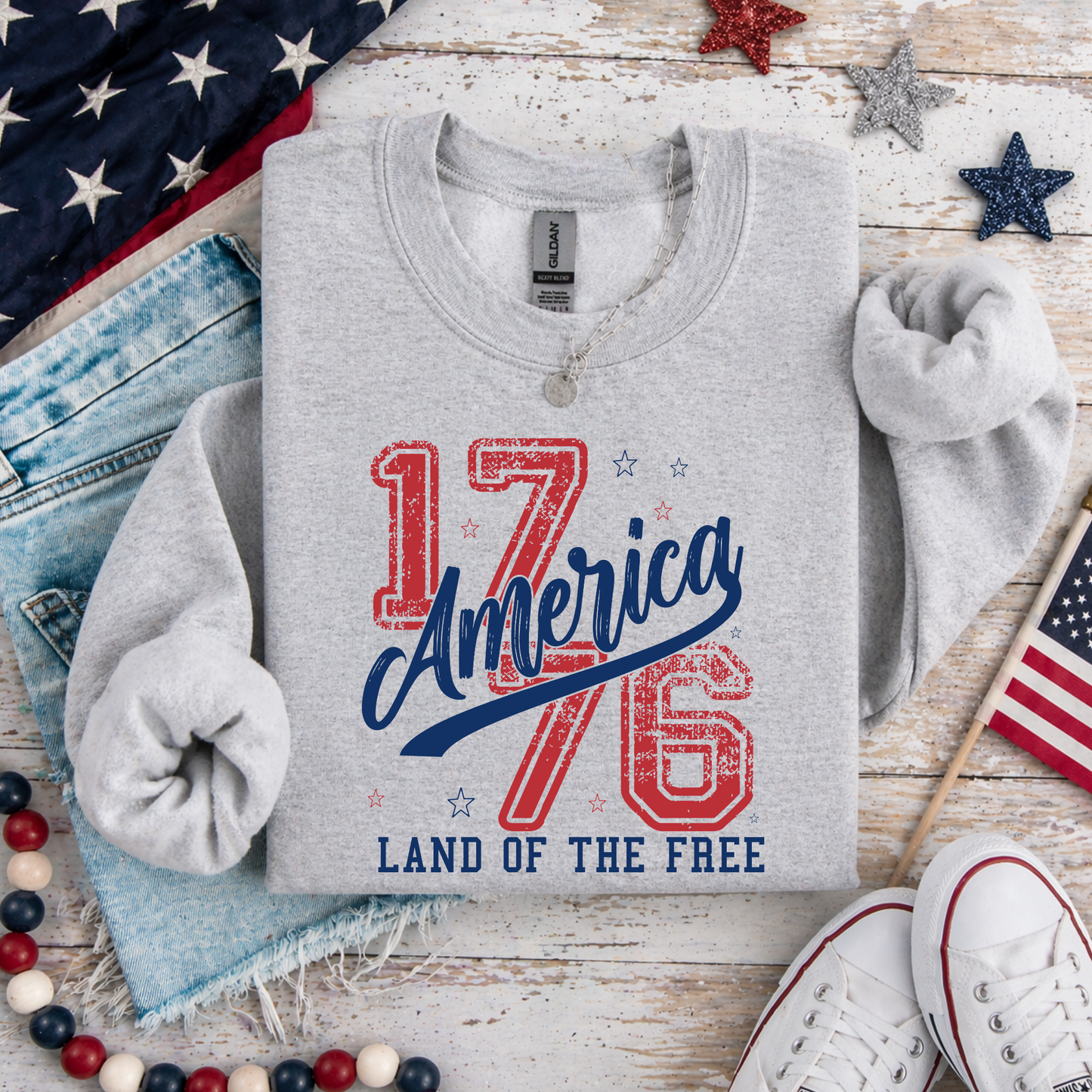 Youth America 1776 Shirt – Patriotic Land of the Free