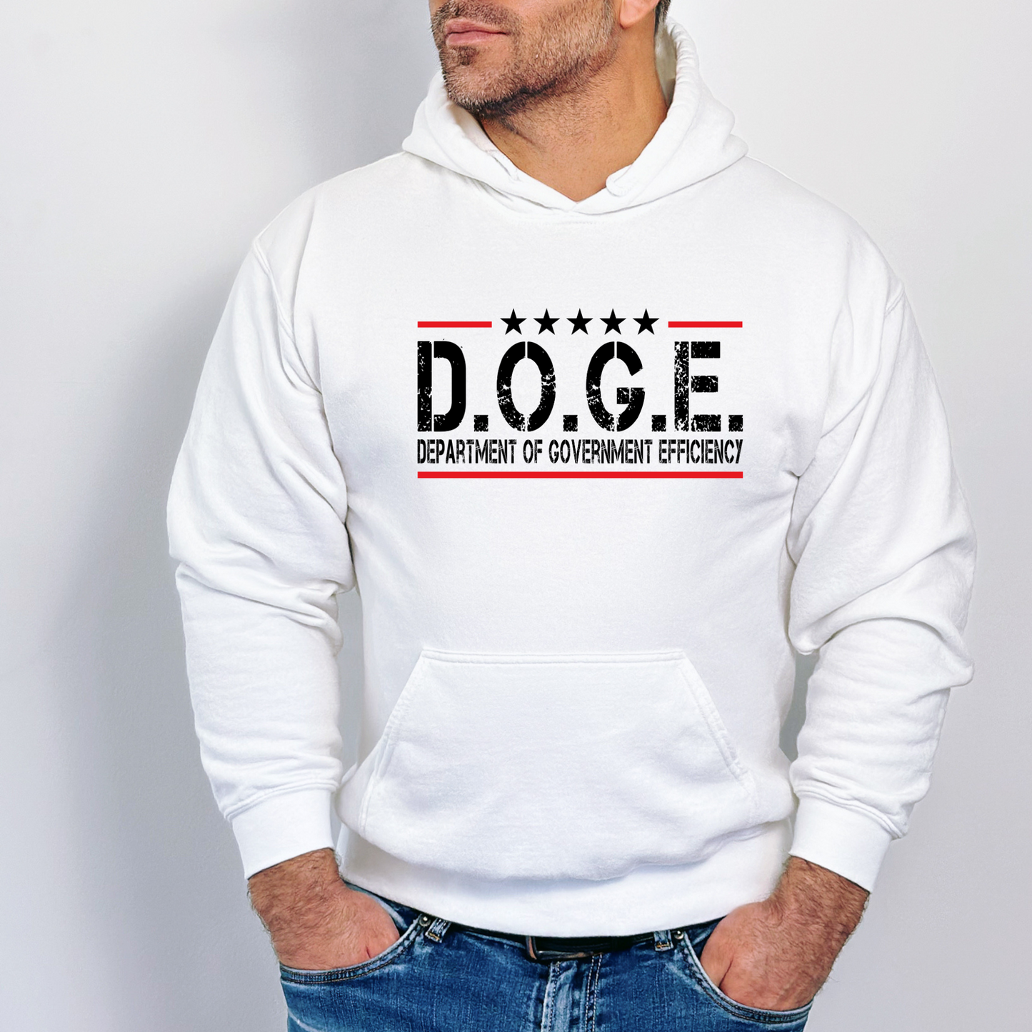 D.O.G.E. Hoodie – Support the Doge Movement |Men's Department of Government Efficiency Hoodie