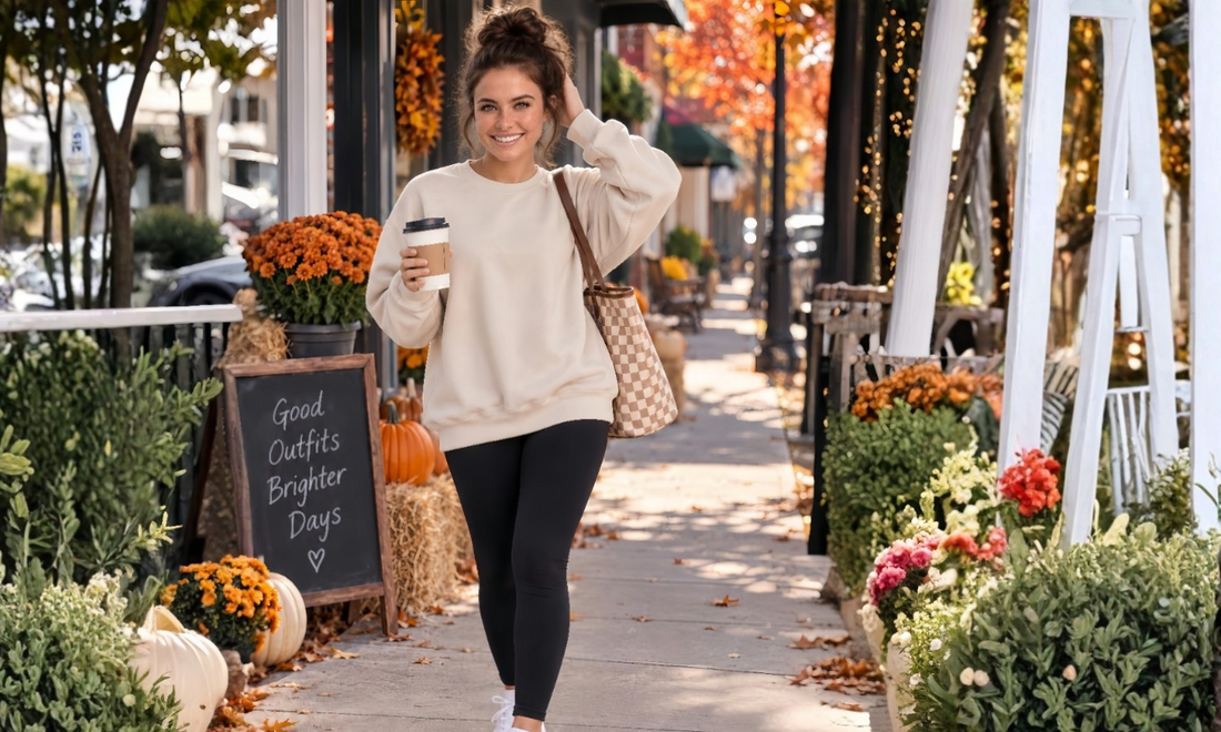 How to Style an Oversized Sweatshirt