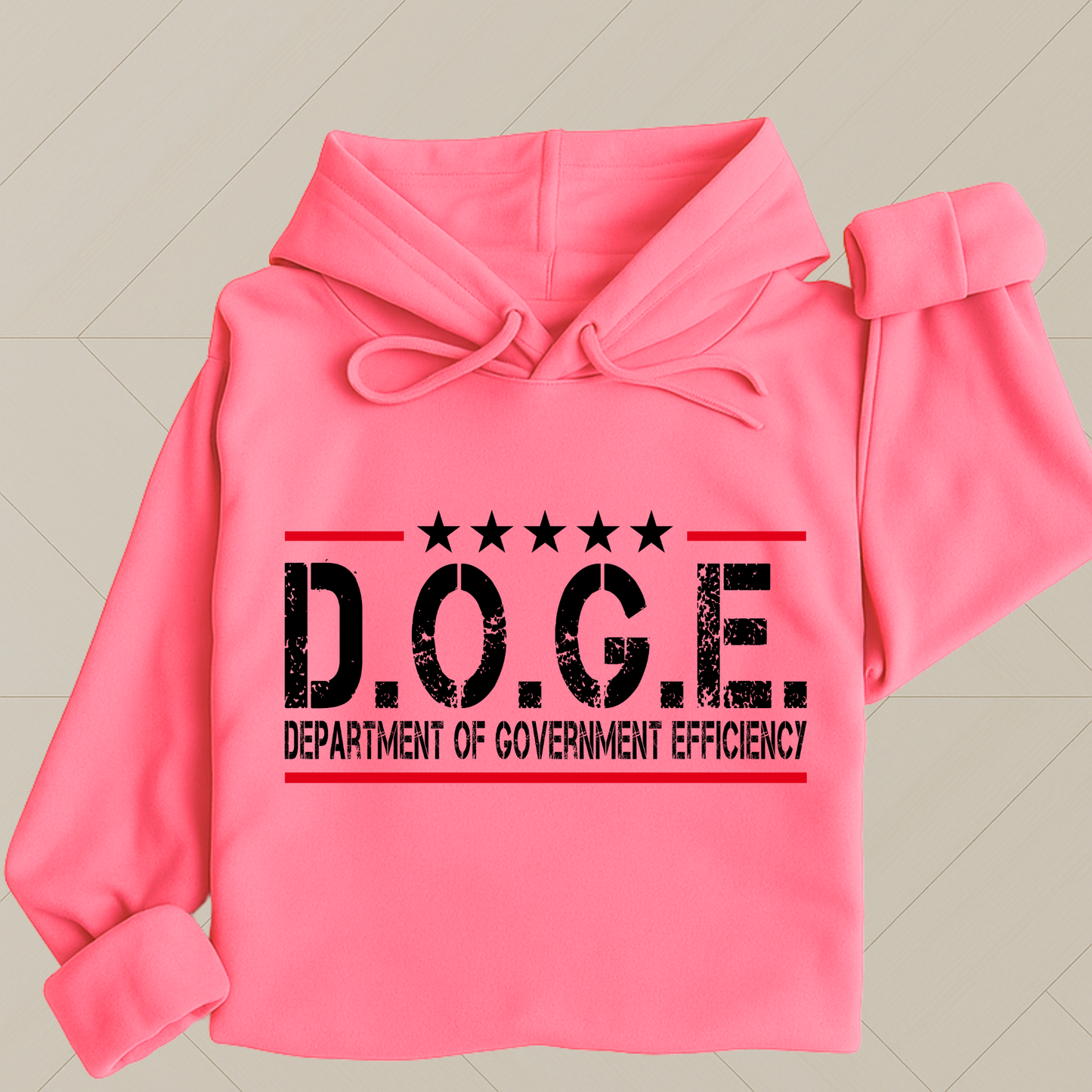 D.O.G.E. Hoodie – Support the Doge Movement | Women's Department of Government Efficiency