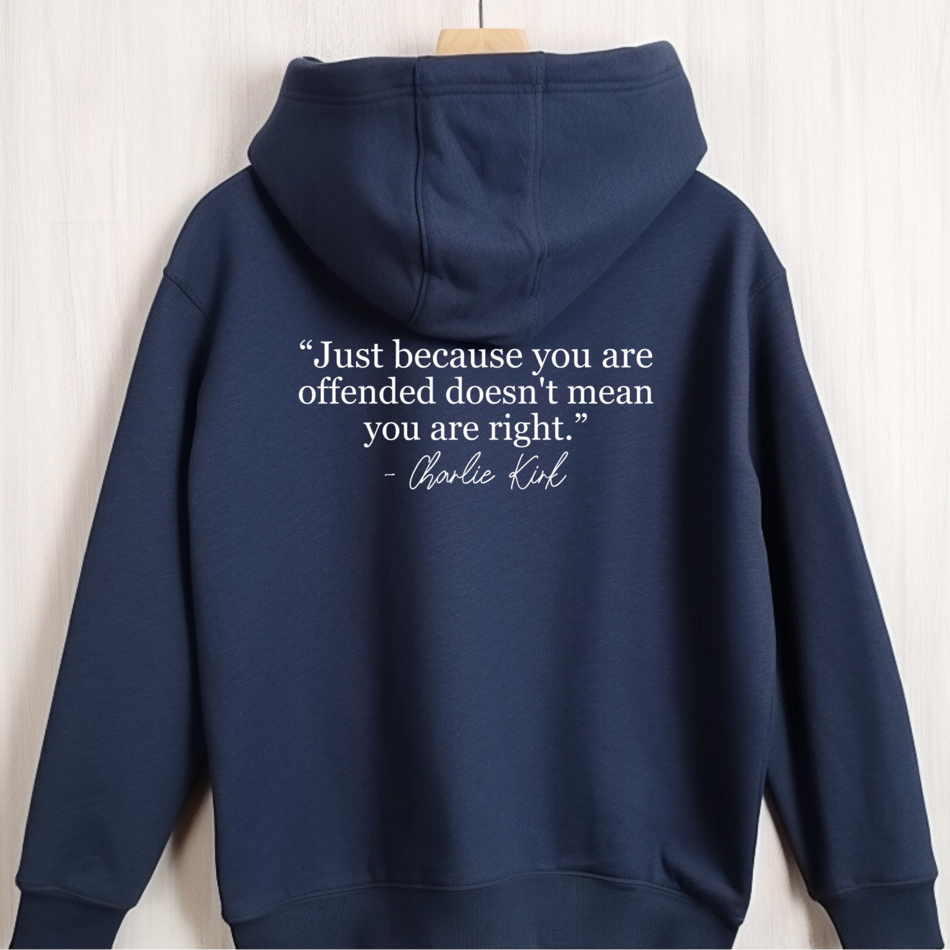 Navy blue FREEDOM women’s sweatshirt front view