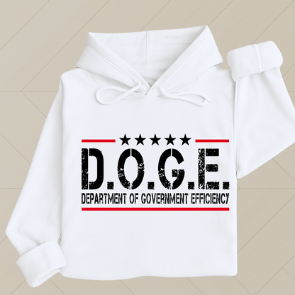 D.O.G.E. Hoodie – Support the Doge Movement |Men's Department of Government Efficiency Hoodie