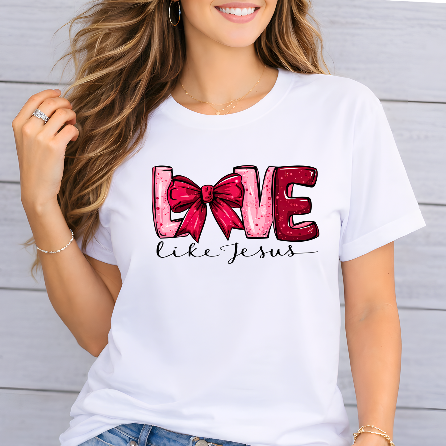Love Like Jesus T-Shirt, Sweatshirt & Hoodie