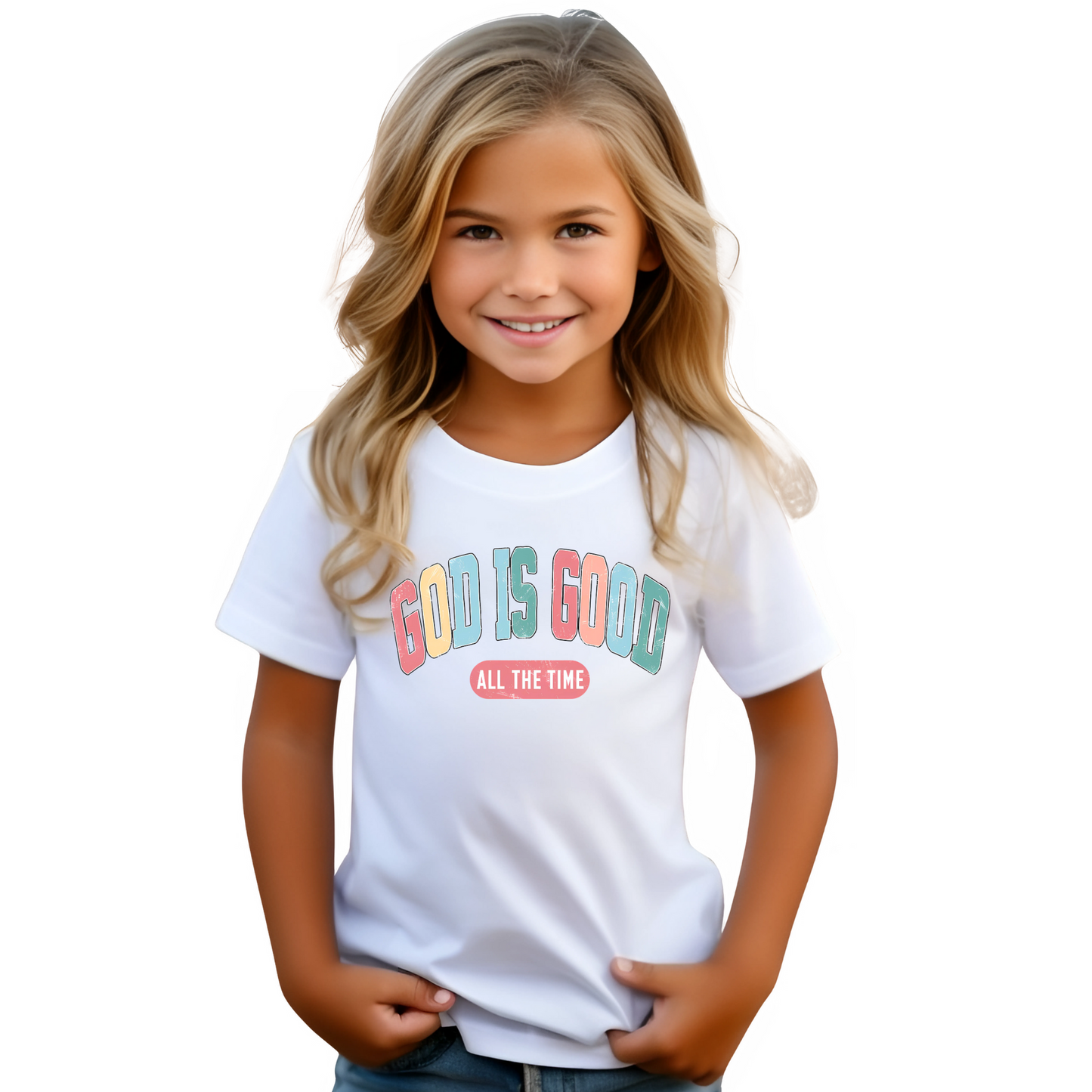 God Is Good Kids T-Shirt – Faith-Based Christian Tee for Kids