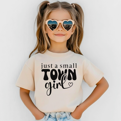 Soft and breathable country-inspired graphic tee for kids’ casual wear.