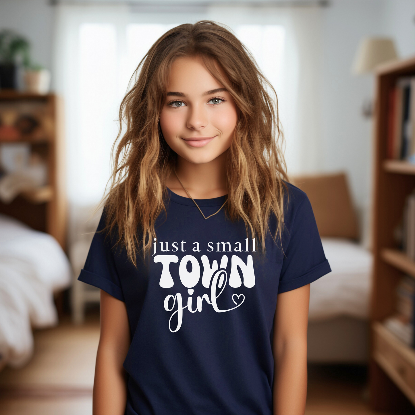 Soft and breathable country-inspired graphic tee for kids’ casual wear.