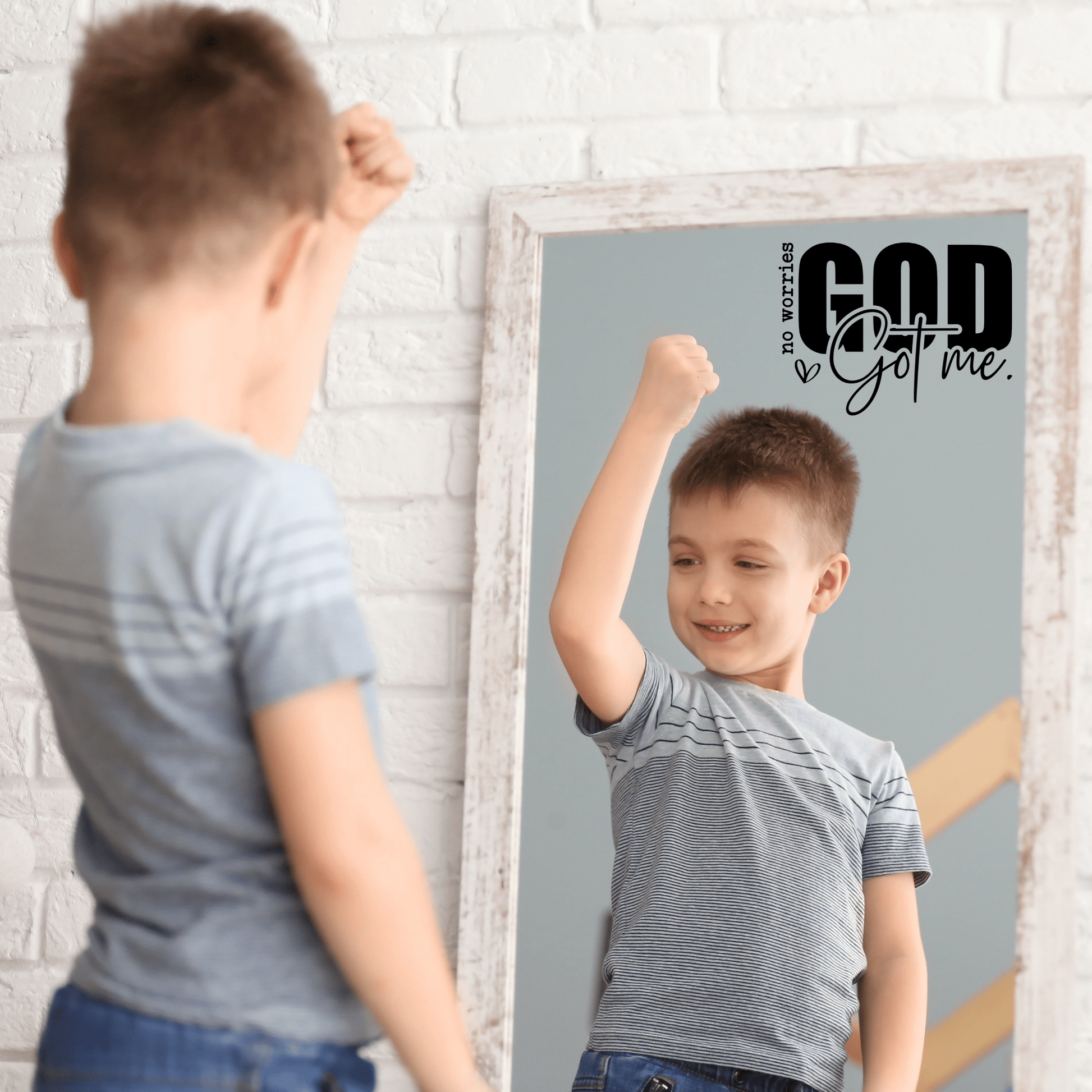 "God Got Me Sticker Decal – Christian Auto & Phone Decal | Faith - Based Car Mirror Sticker" - The Right Side Prints"God Got Me Sticker Decal – Christian Auto & Phone Decal | Faith - Based Car Mirror Sticker"Accessories11.4" X 8.4"White