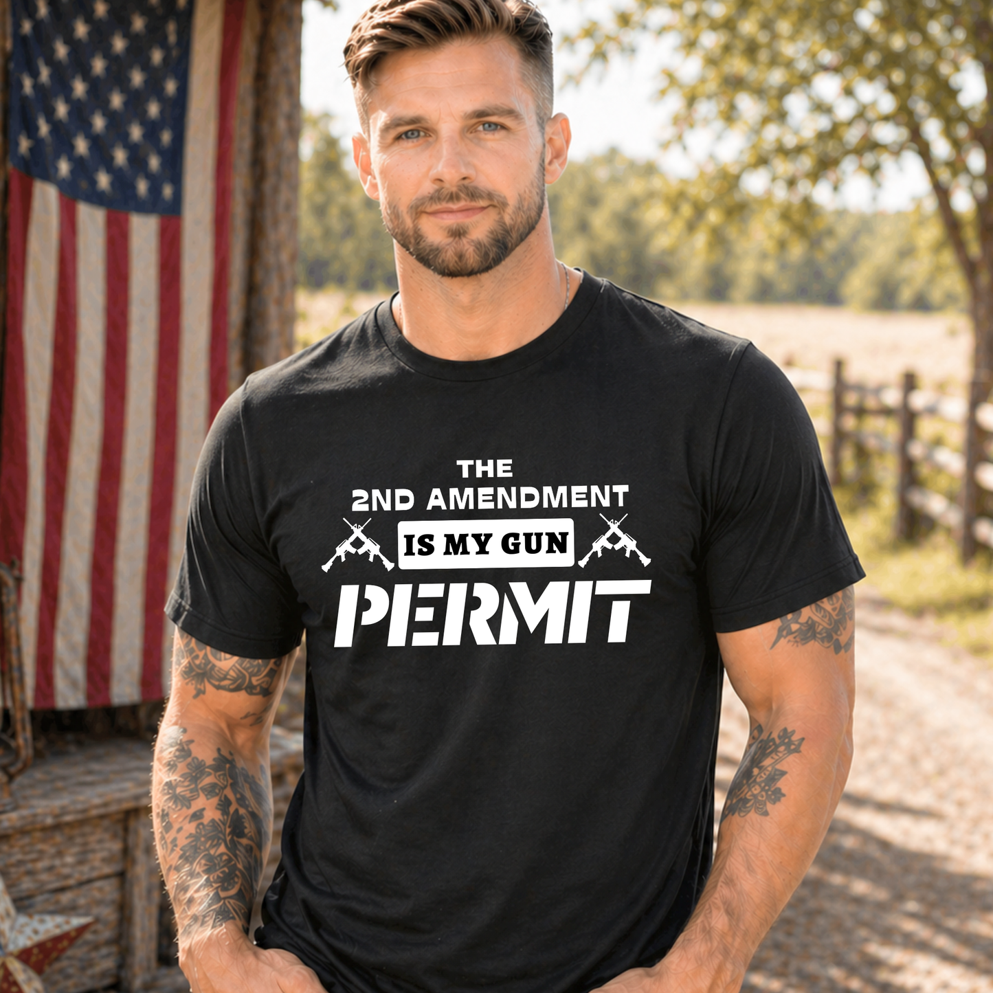Second Amendment Men's Patriotic Shirt & Sweatshirt