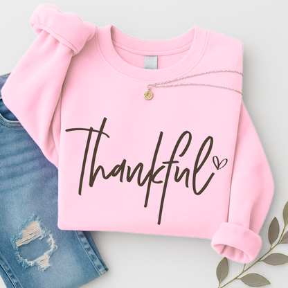Thankful Thanksgiving Shirt & Sweatshirt for Women
