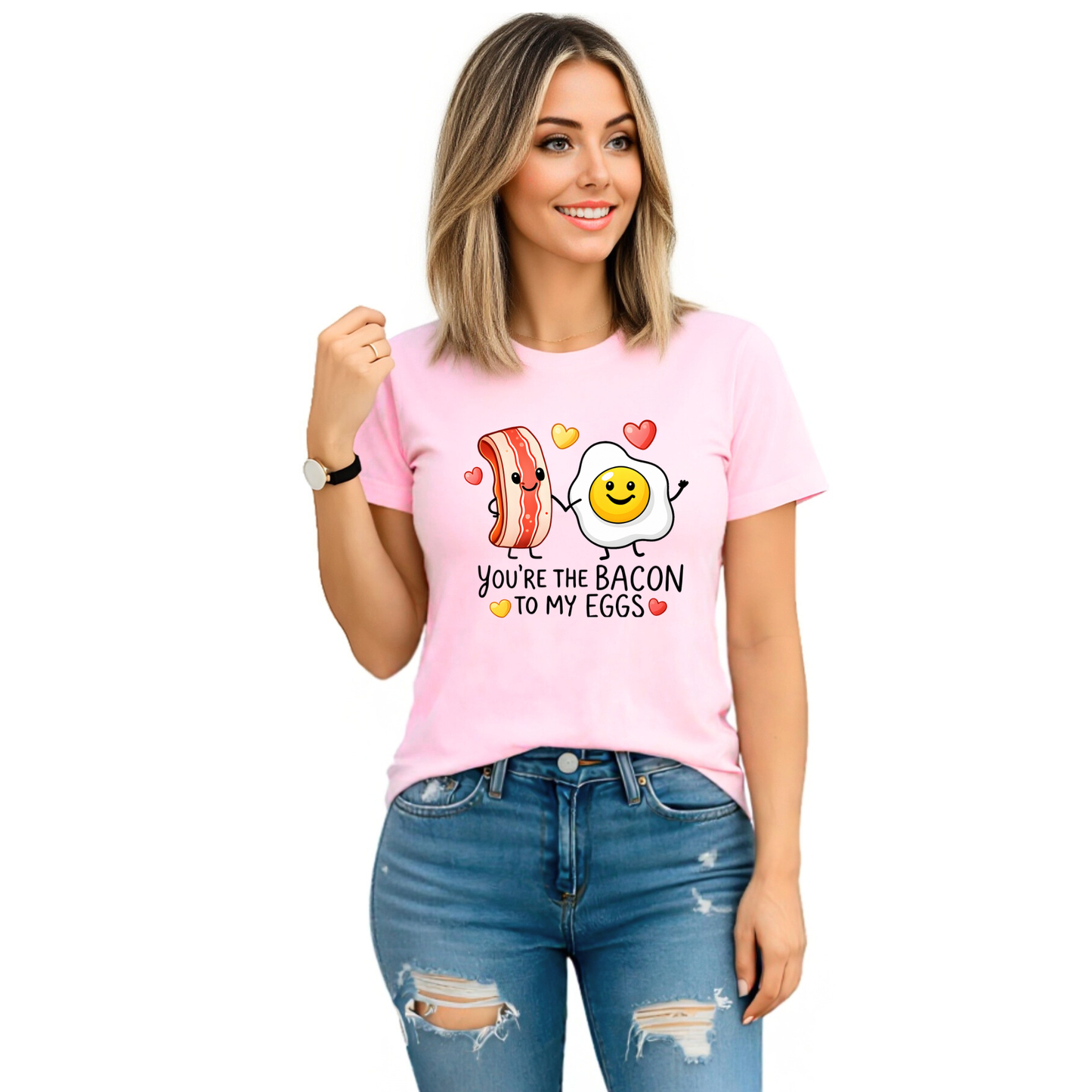 size chart for valentines shirt sweatshirt hoodie you’re the bacon to my eggs