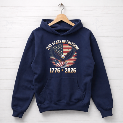America 250 Women's Patriotic Shirt 1776–2026