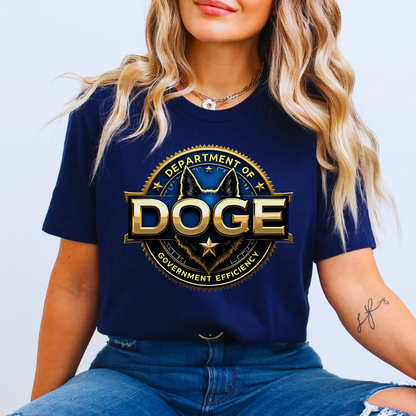 DOGE Graphic Tee for Women – Dept of Government Efficiency unisex T-shirt