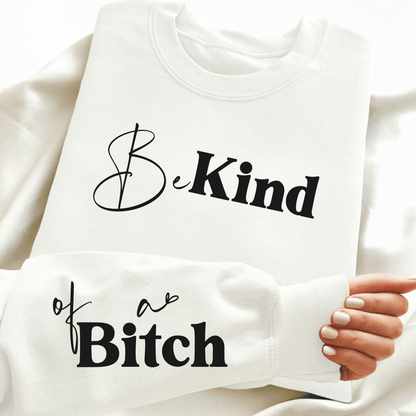 Be Kind White Sweatshirt