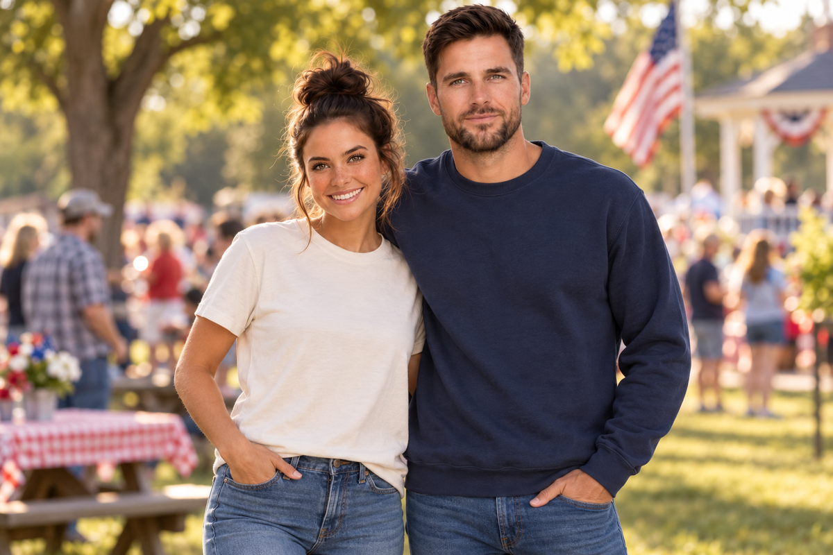 Patriotic apparel and American-inspired style from The Right Side Prints