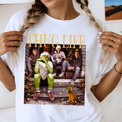 Thug Life Christmas Graphic Tee or Sweatshirt – Limited Release