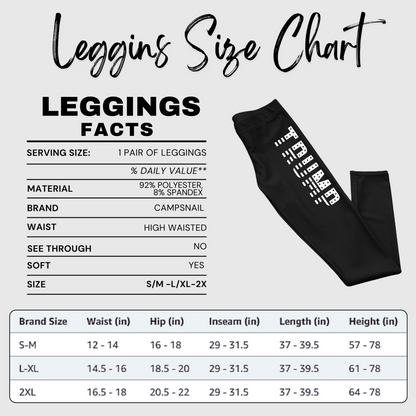 TRUMP High-Waisted Leggings with Side Pockets – Patriotic & Bold