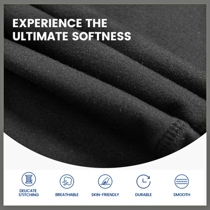 Close-up of stretch and fit details on TRUMP leggings
