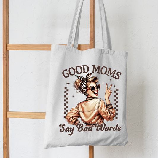 Hanging tote on rustic wall – edgy mother’s day present