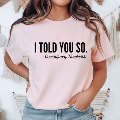 Light pink shirt with minimalist script quote