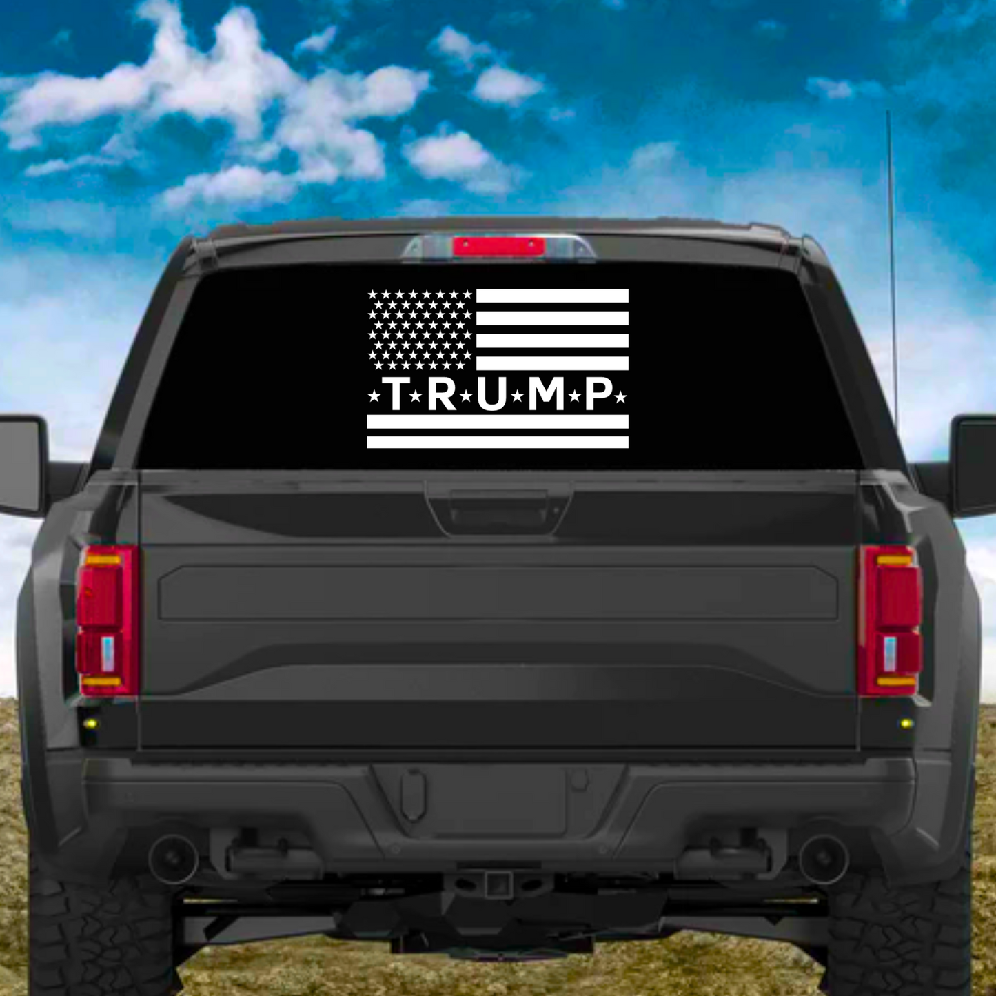 Trump Flag Decal