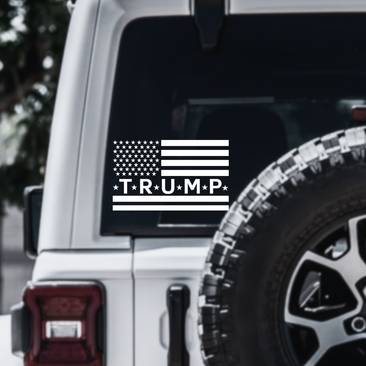 Trump Flag Decal
