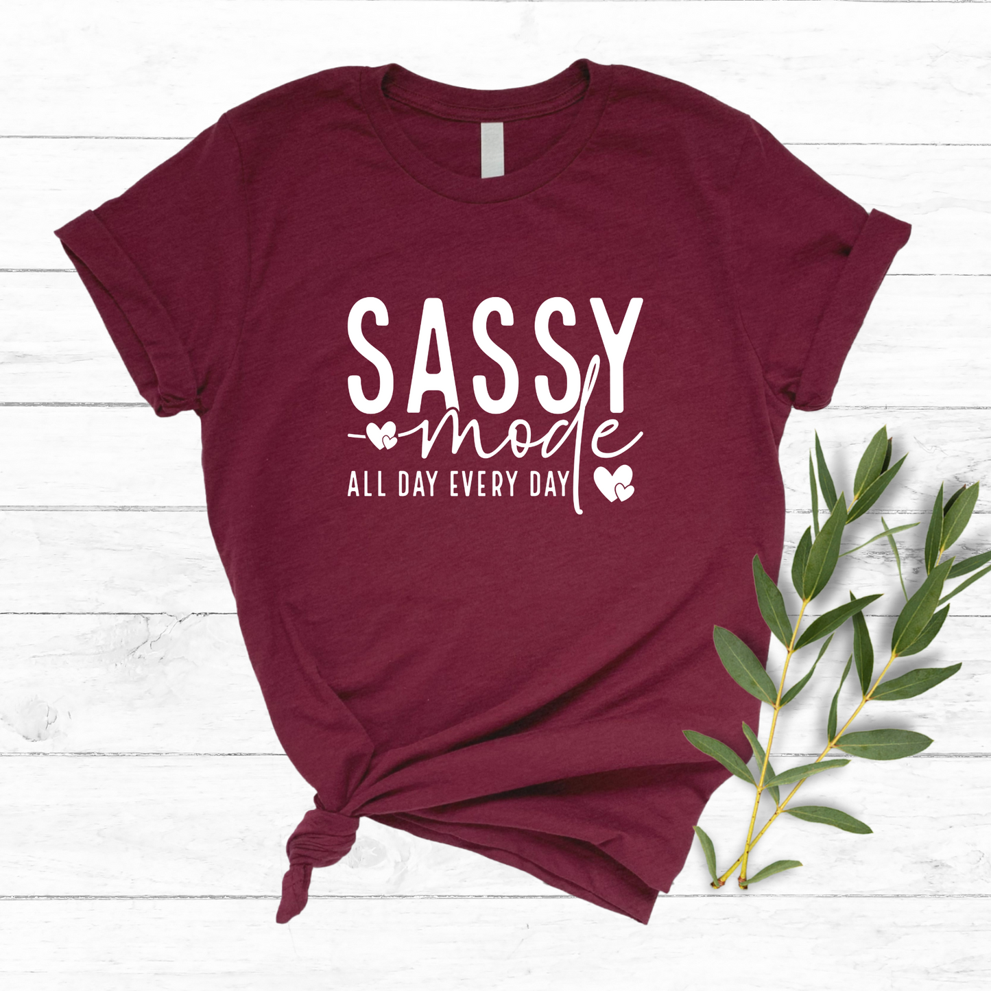 Sassy Mode Youth T-Shirt – Cute & Trendy Graphic Tee for Girls