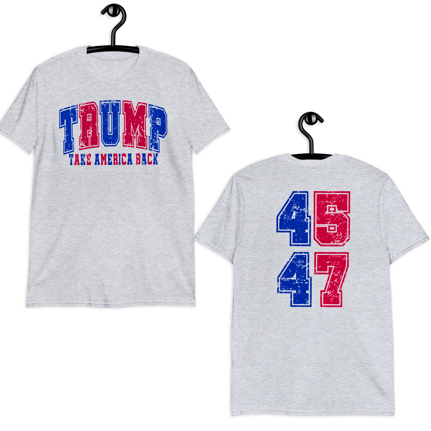 Patriotic Graphic T-Shirt FRONT/BACK