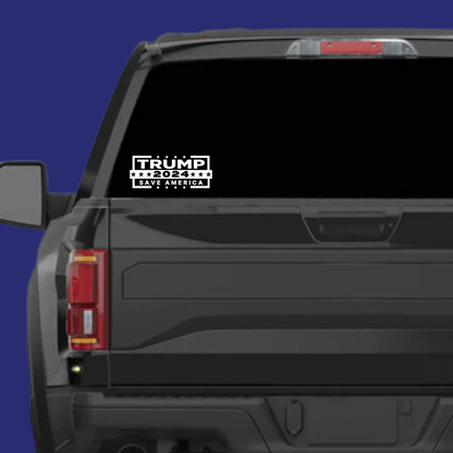 TRUMP 2024 AUTO DECAL