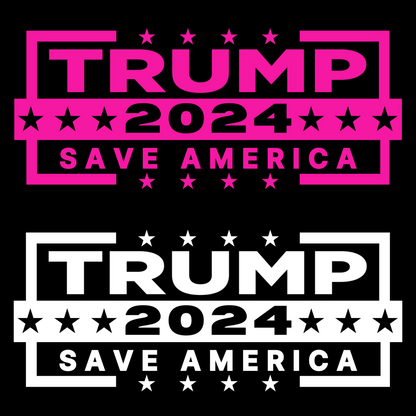 TRUMP 2024 AUTO DECAL
