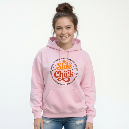 Side Chick Funny Thanksgiving T-Shirt, Sweatshirt & Hoodie