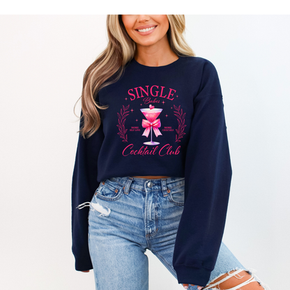 Single Babes Club Valentine’s Day Sweatshirt – Anti Valentine