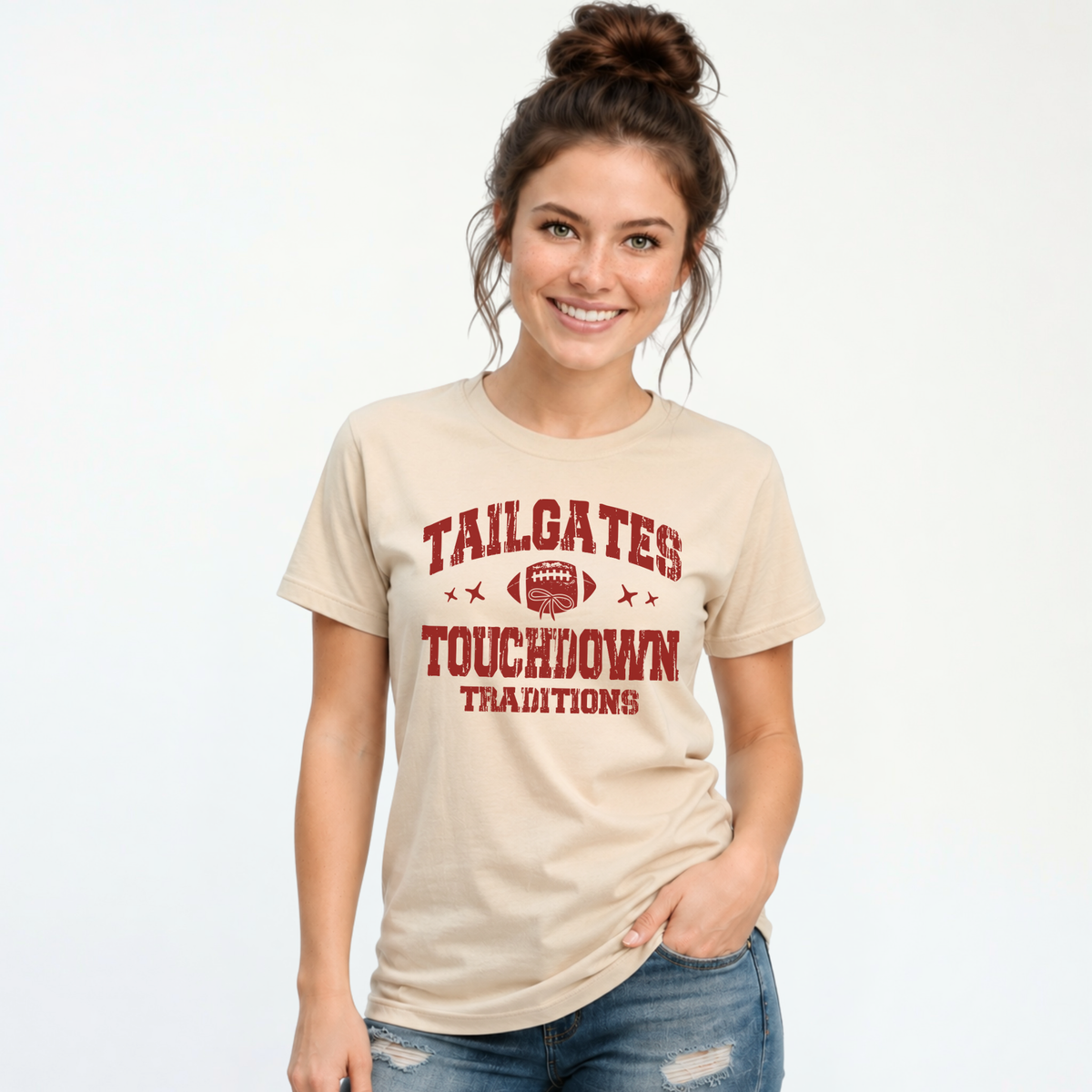 Tailgates & Touchdowns Football T-Shirt, Sweatshirt & Hoodie