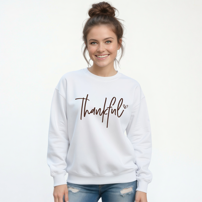 Thankful Thanksgiving T-Shirt, Sweatshirt & Hoodie for Women