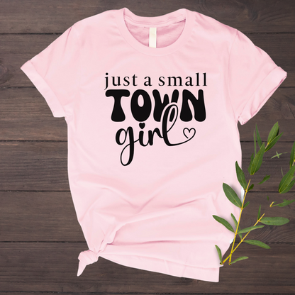 Trendy small-town girl youth tee – perfect for little country girls.