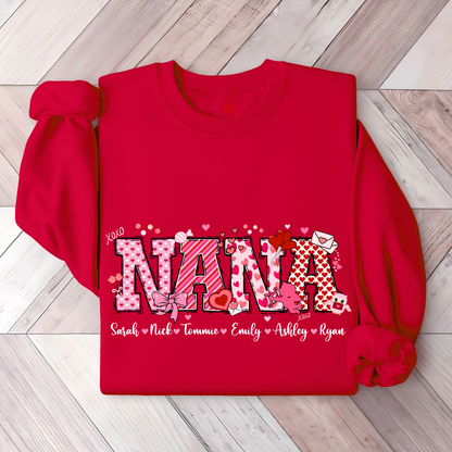 Personalized Valentines Day Sweatshirt – Custom Gift