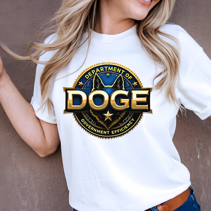 DOGE Graphic Tee for Women – Dept of Government Efficiency unisex T-shirt