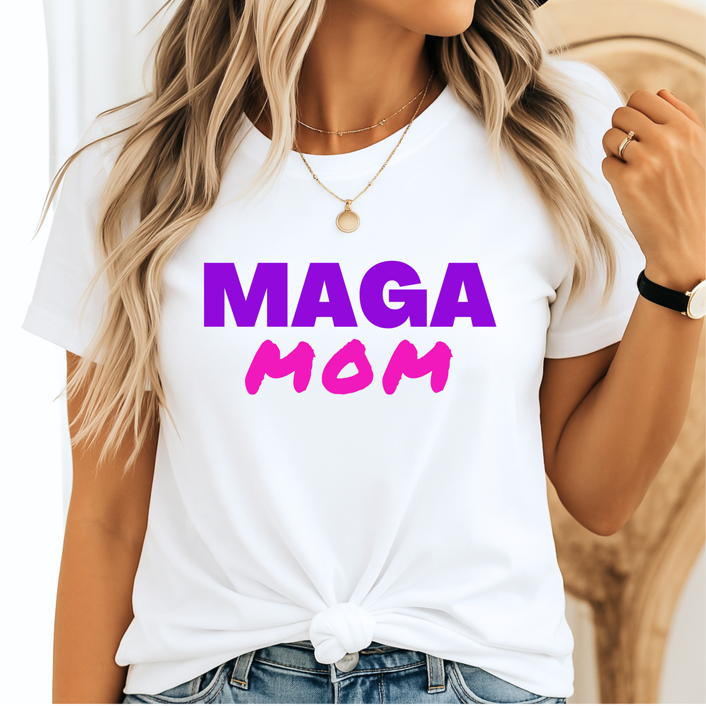 MAGA Mom Shirt – Bold Conservative T-Shirt for Proud Moms | Unisex Fit