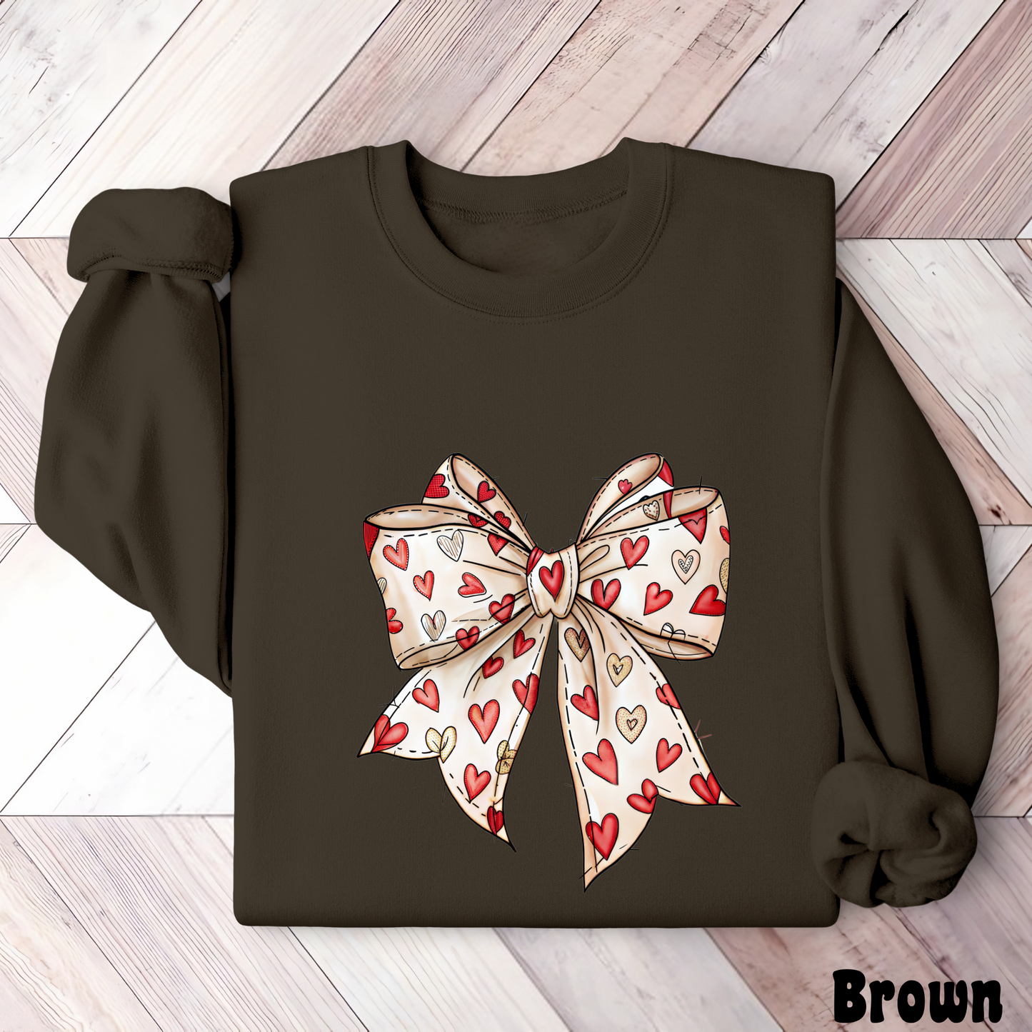 Croquette Valentines Day Sweatshirt