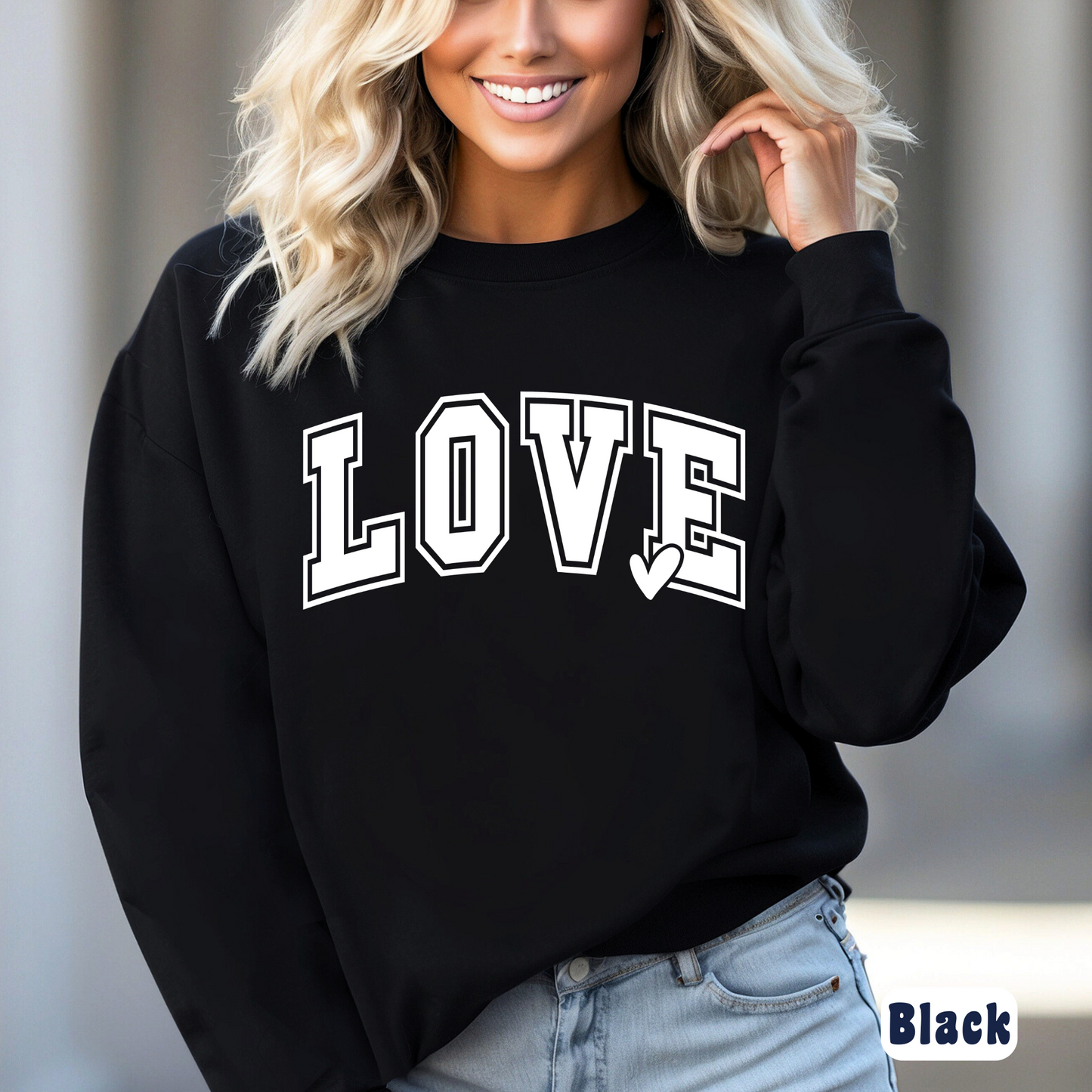 LOVE Valentines Day Sweatshirt