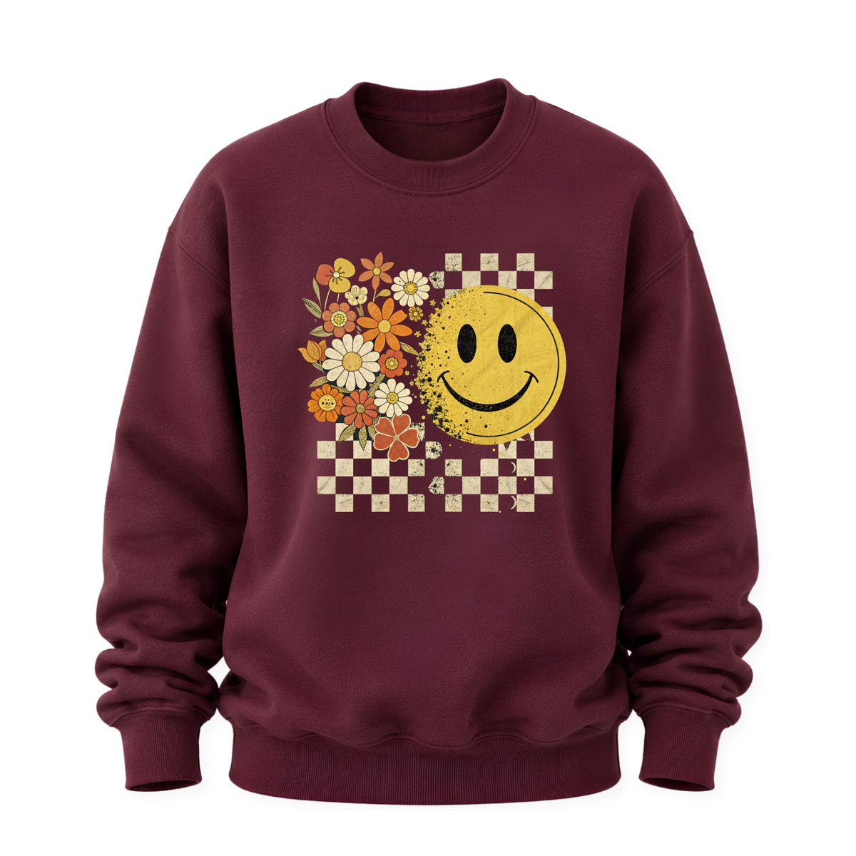 Checkered Happy Face