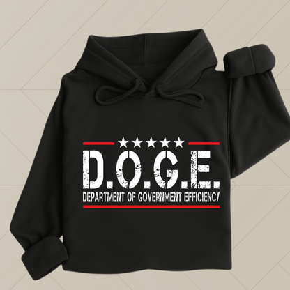D.O.G.E. Hoodie – Support the Doge Movement |Men's Department of Government Efficiency Hoodie