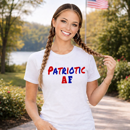 Patriotic AF Women's Patriotic Shirt & Sweatshirt