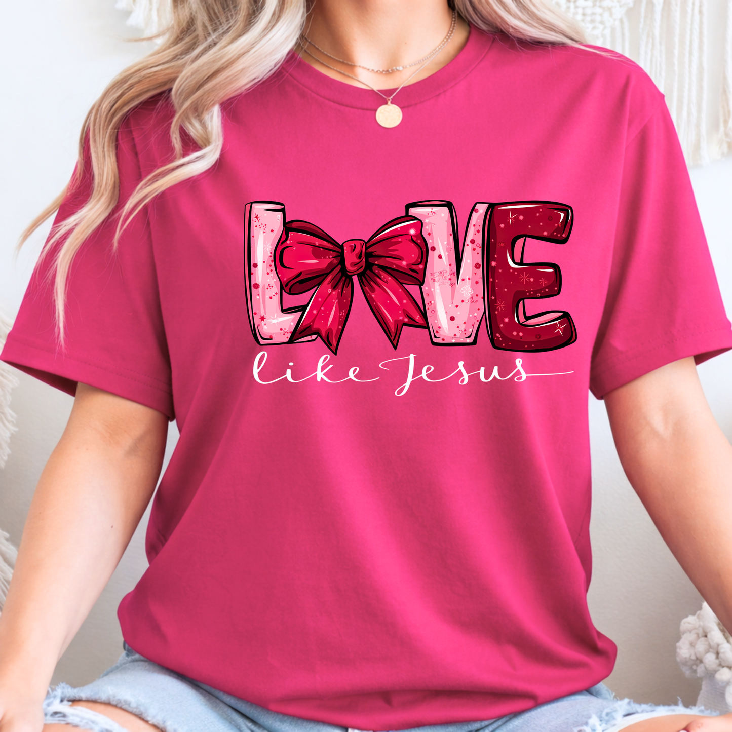 Love Like Jesus T-Shirt, Sweatshirt & Hoodie