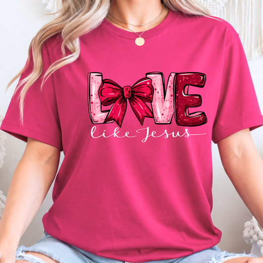 Love Like Jesus T-Shirt, Sweatshirt & Hoodie | Faith Tee