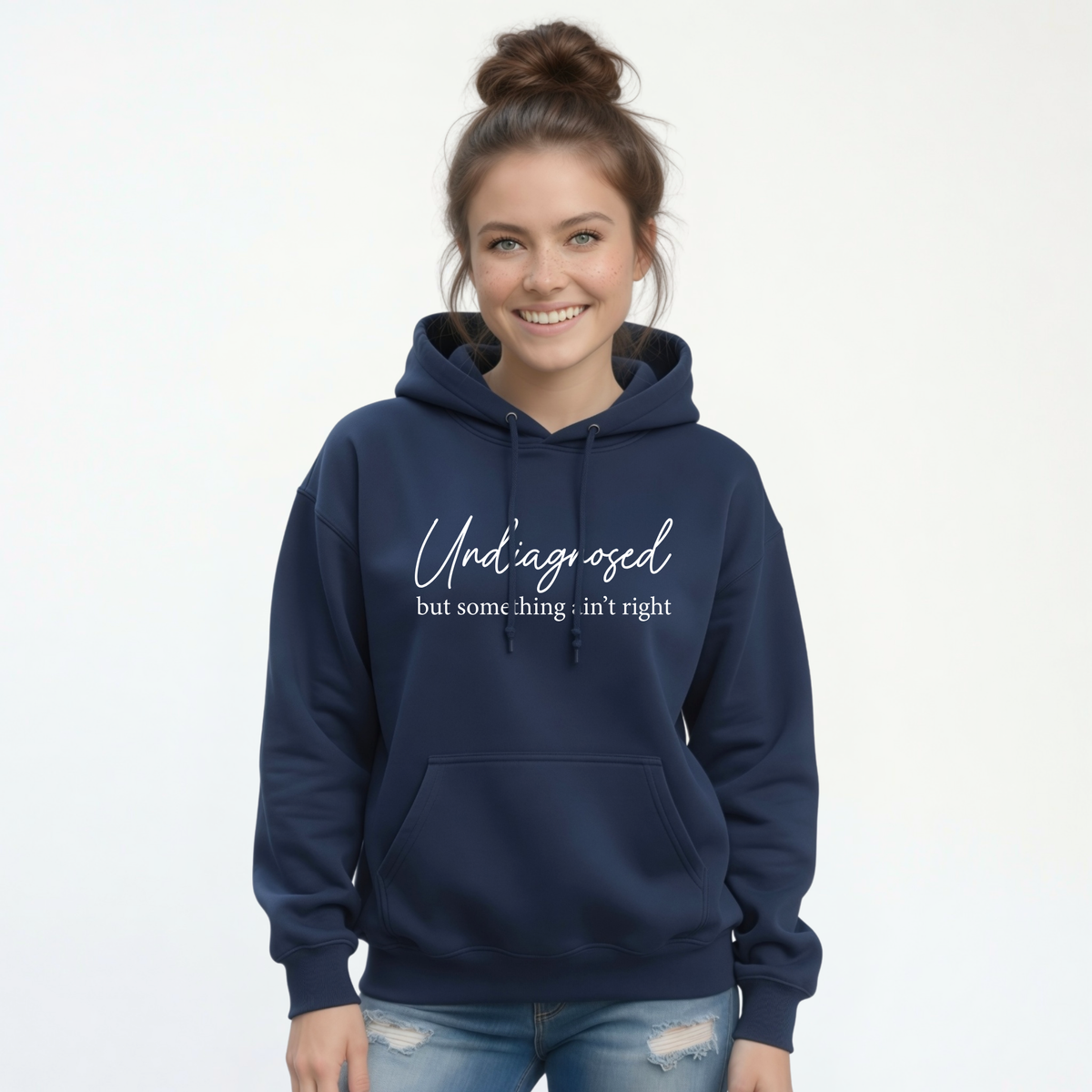 Undiagnosed But Something Ain’t Right – Funny Women's Graphic Tee
