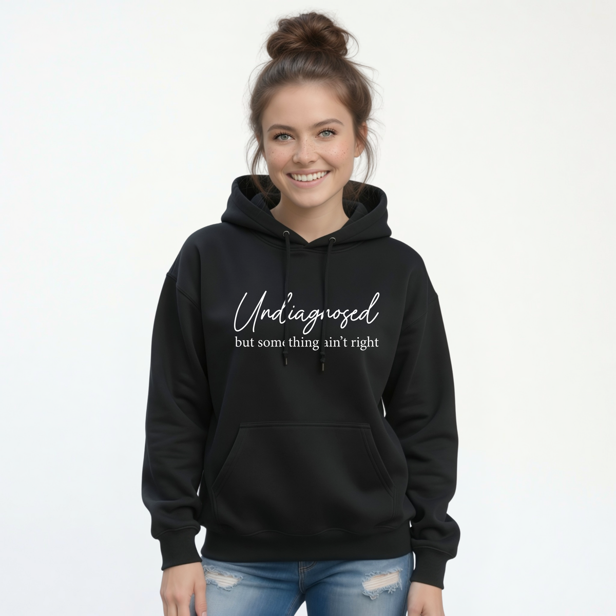 Undiagnosed But Something Ain’t Right – Funny Women's Graphic Tee