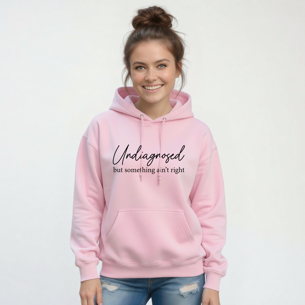 Undiagnosed But Something Ain’t Right – Funny Women's Graphic Tee