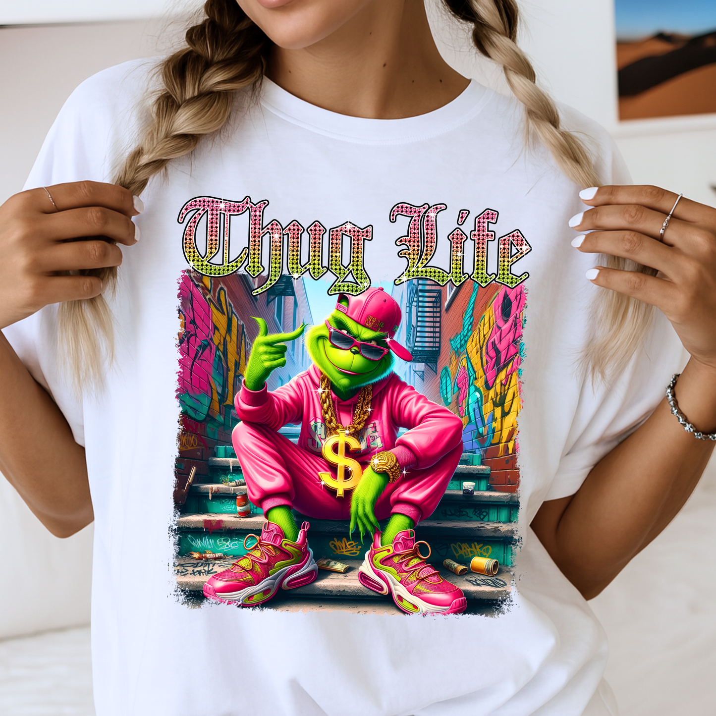 Thug Life Street Style Graphic Tee or Sweatshirt – Limited Black Friday Release