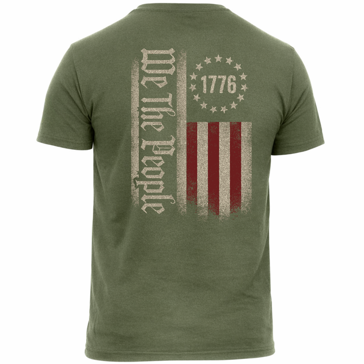 We The People 1776 Patriotic Men's Shirt